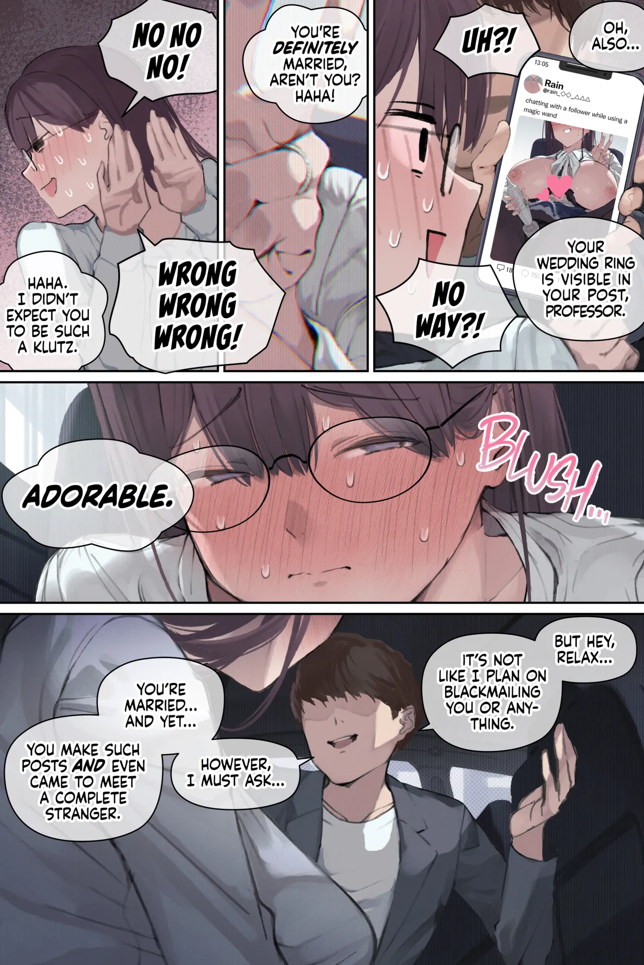 Hentai Manga Comic-Touko Amamiya: Wife, Scholar, Professor in HEAT-Read-24